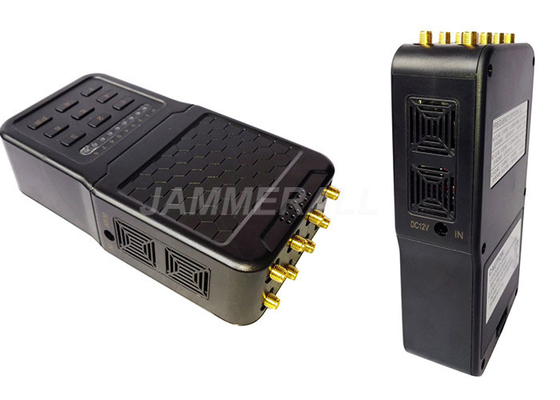 Selectable Powerful All WiFi Signal Jammer Handheld Type With 8 Antennas