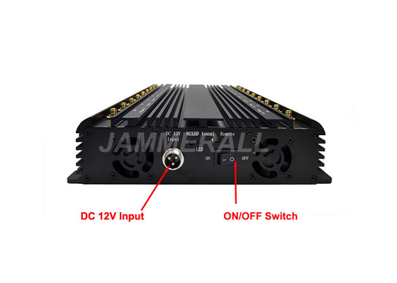 3G 4G Mobile Network Jammer Device Adjustable With Remote Control