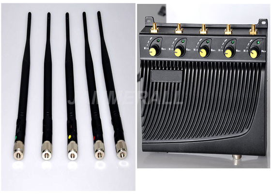 3G Mobile Network Jammer Device , Effective WIFI / GPS Signal Disruptor Jammer