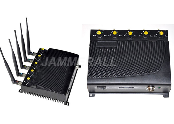 12W Cell Phone Signal Jammer GSM 3G 4G WIMAX / LTE Mobile Signal Blocker