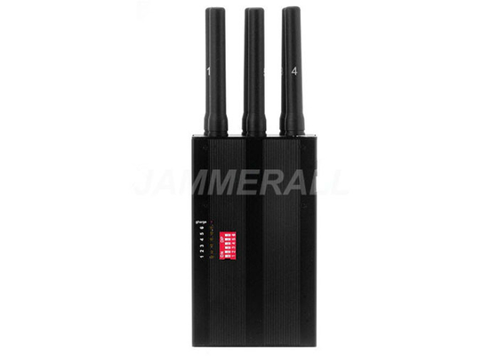 High Power Portable Cell Phone Jammer / Full - Frequency Signal Jammer