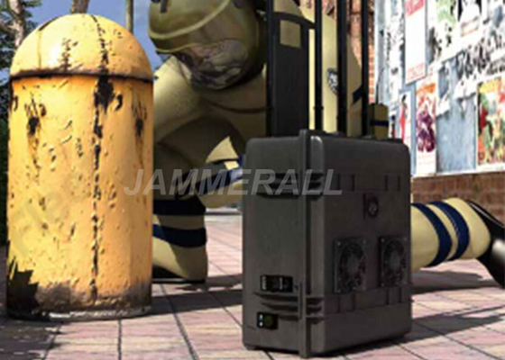 High Power Multi - Band DDS Jamming System Portable Bomb Jammer
