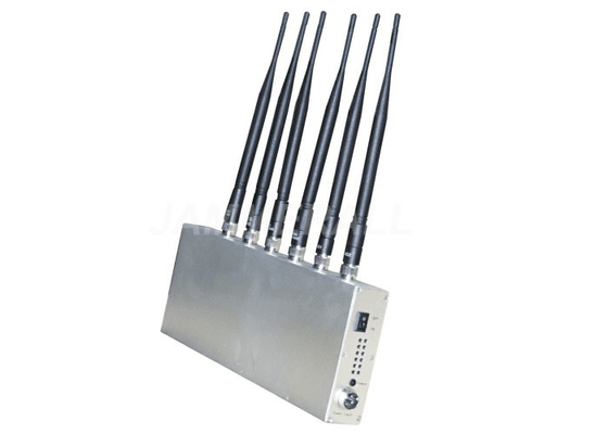 Powerful 6 Antennas WiFi Signal Jammer Multi Functional For World Wide