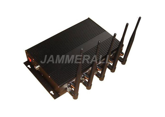 Adjustable 5 Band Cell Phone Signal Jammer , 3G / CDMA / GSM Scrambler