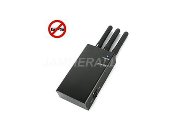 Portable Mobile Phone Jamming Device , 5 Band GPS Frequency Jammer
