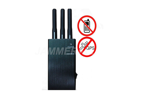 Portable Mobile Phone Jamming Device , 5 Band GPS Frequency Jammer