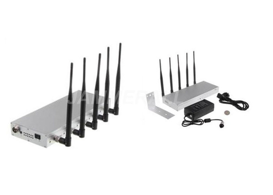 5 Band Cell Phone Signal Jammer / Reception Blocker With Excellent Cooling System