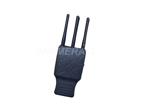 Optional Portable Cell Phone Jammer For 2G / 3G / 4G / WiFi With Carry Case