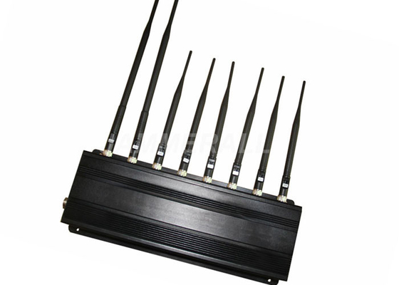 High Power WiFi Signal Jammer Device Multi Functional With 8 Antennas