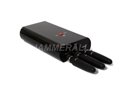 3 Antennas Portable Cell Phone Jammer , Mini - Pocket Size Mobile Signal Jammer