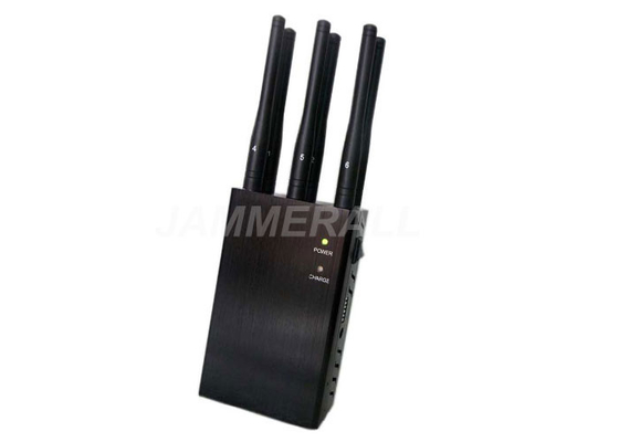 Powerful Portable Mobile Phone Signal Blocker With 6 Omni - Directional Antennas