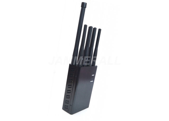 Selectable Portable Cell Phone Jammer , 8 Bands 3G 4G GPS Signal Blocker