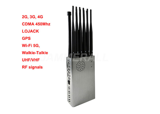 Portable Wireless Signal Jammer All - In - One Designed For Prisons / Banks
