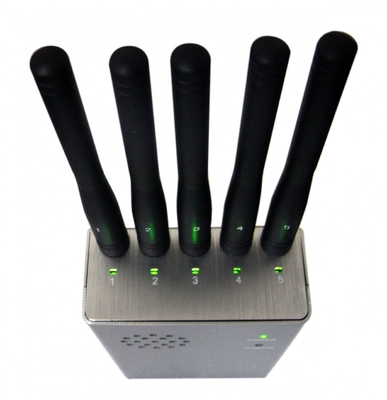 Selectable 5 Bands Cellphone Wifi Jamming Device Blocking 3G 4G Wireless Signal