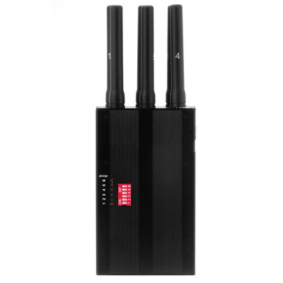 Small Szie 3G 4G Signal Jammer Phone Selectable WiFi Isolator 3W 6 Antennas